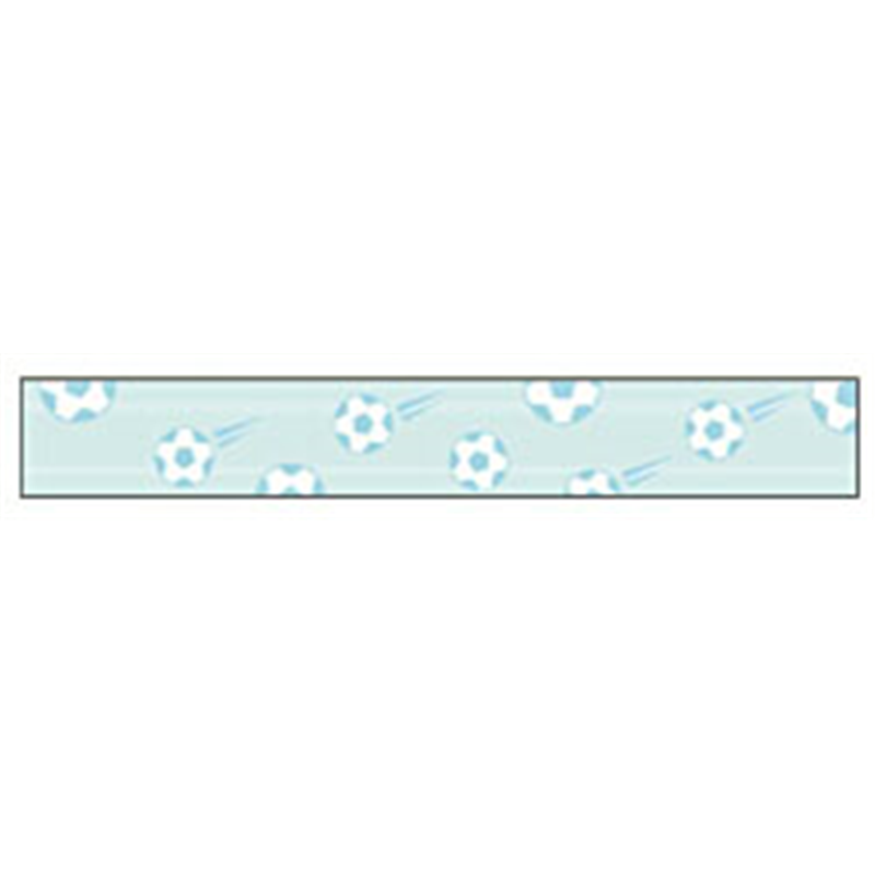 カシオ おなまえテープ サッカーボール柄テープ NAME LAND（ネームランド）  XR-12E4 ［黒文字 /12mm幅］ XR12E4 1個（ご注文単位1個）【直送品】