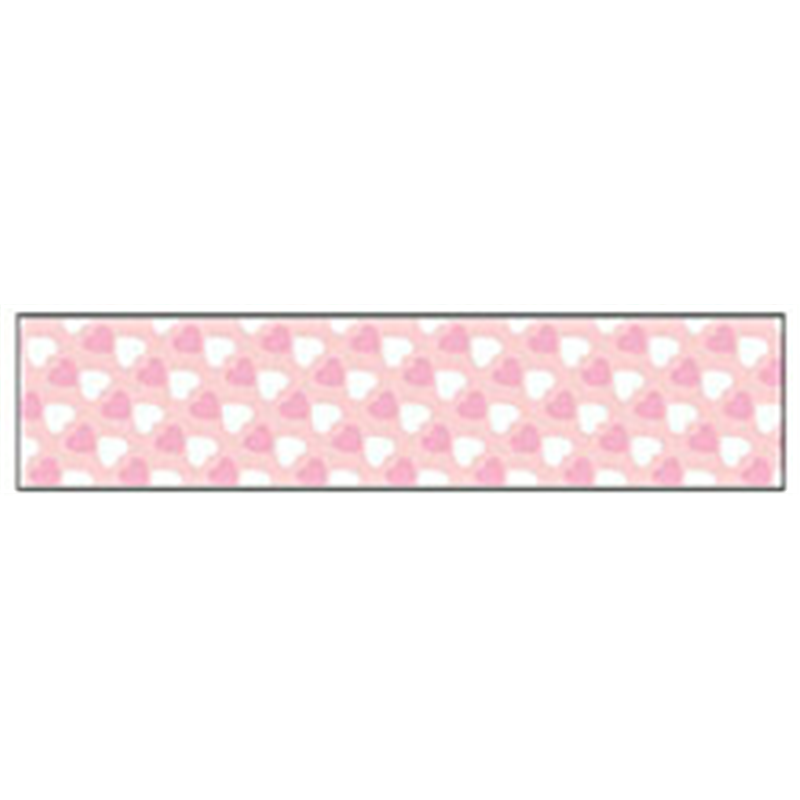 カシオ おなまえテープ ハート柄テープ NAME LAND（ネームランド）  XR-12E5 ［黒文字 /12mm幅］ XR12E5 1個（ご注文単位1個）【直送品】