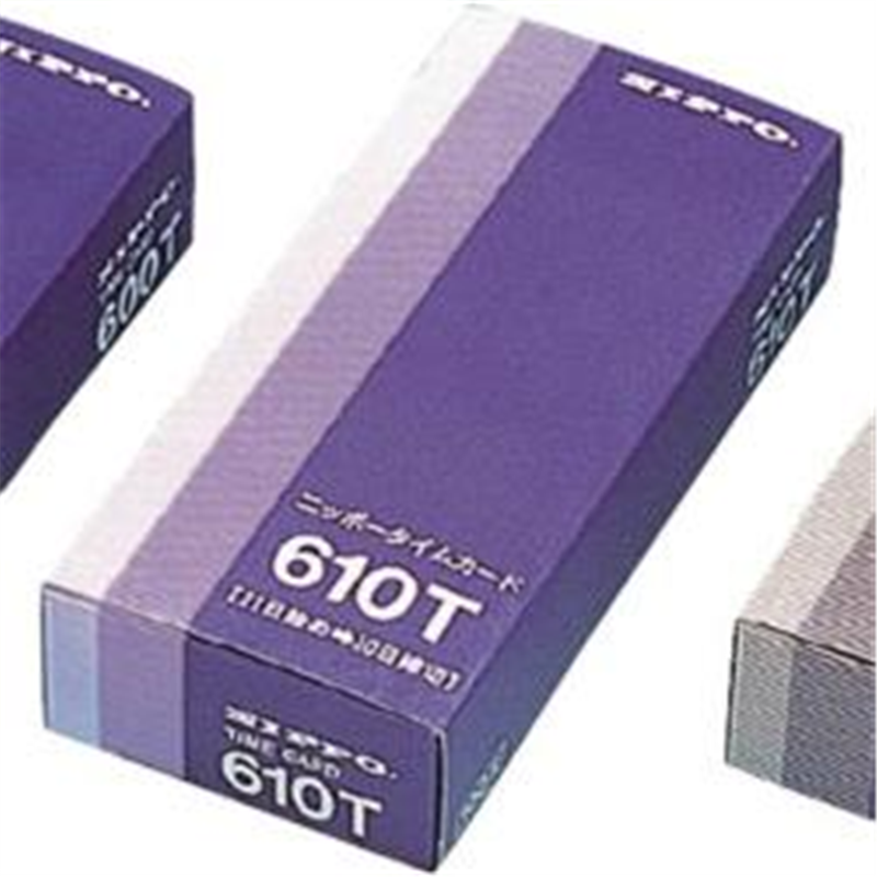 ニッポー ニッポー タイムレコーダー用 タイムカード 610T TC610T 1個（ご注文単位1個）【直送品】
