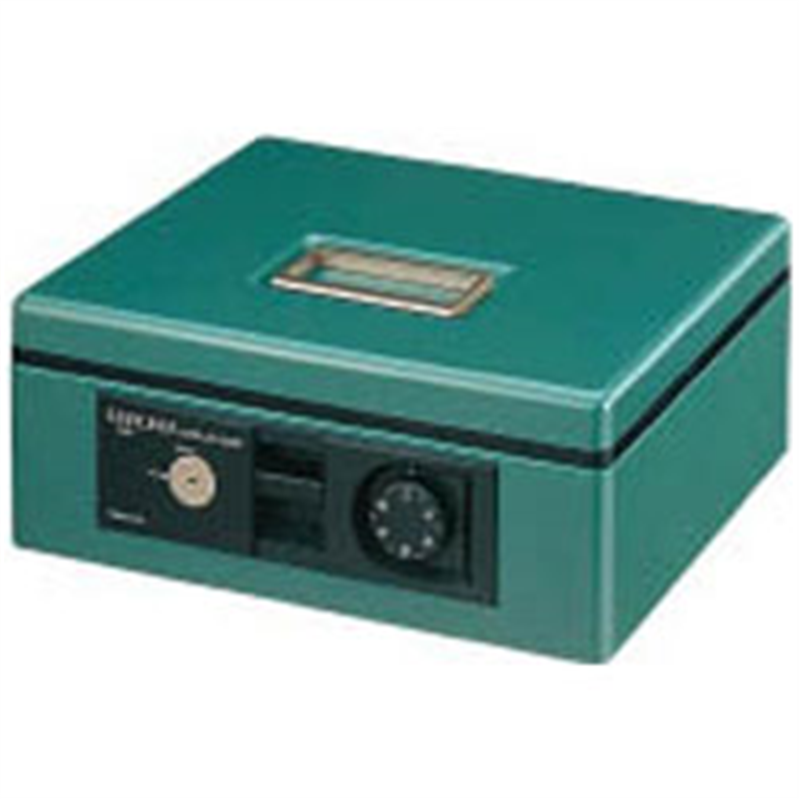 コクヨ 手提金庫 B5 CB-12G グリーン ［鍵式＋ダイヤル式］ CB12G 1個（ご注文単位1個）【直送品】