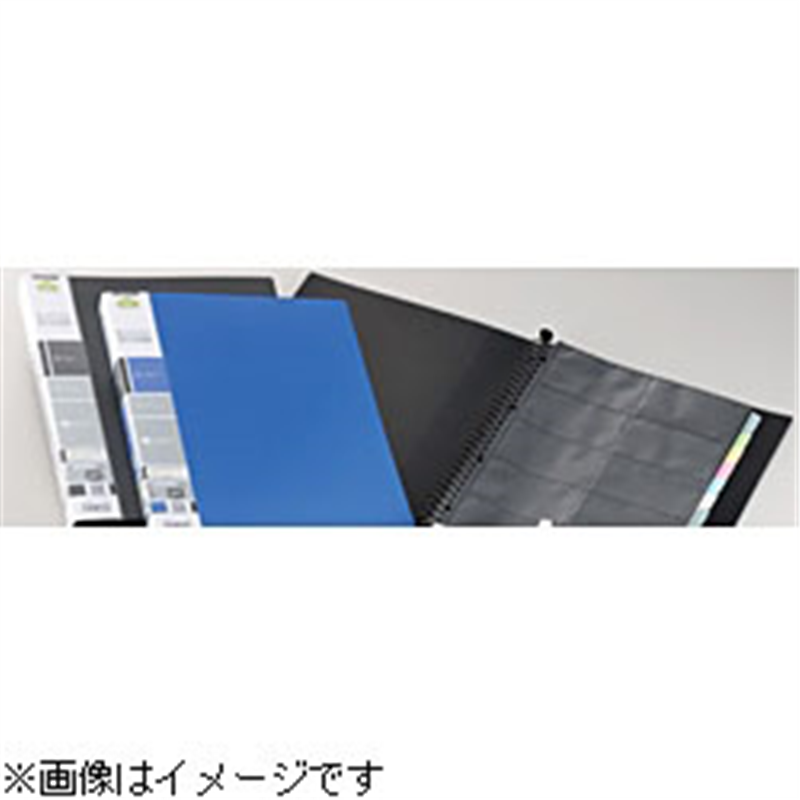 キングジム スマートフォン用 ショットドックス 名刺ホルダー 差し替え式 (A4・300ポケット・ブルー) 36SD BU 36SD 1個(ご注文単位1個)【直送品】