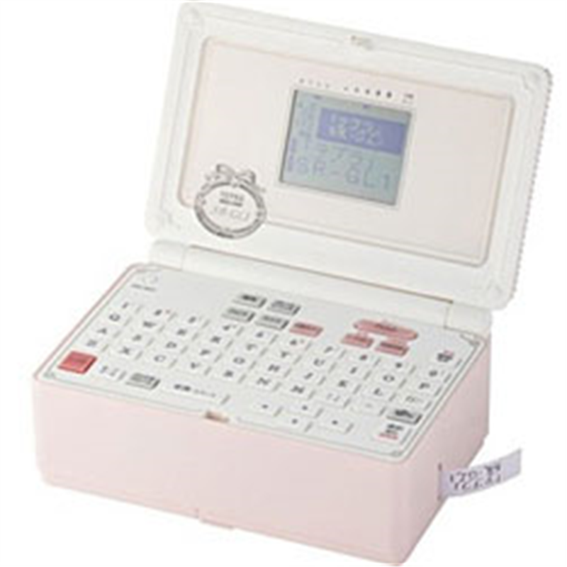 キングジム SR-GL1 ラベルライター 「テプラ」PRO シェルピンク SRGL1 1個（ご注文単位1個）【直送品】