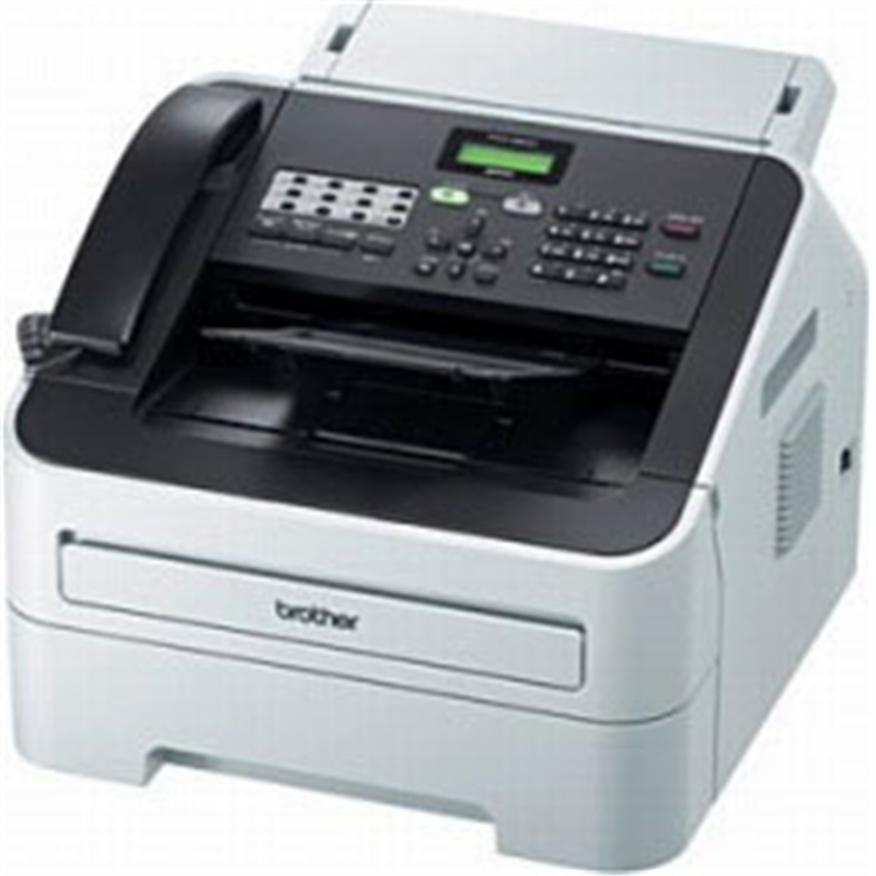 ブラザー FAX-2840 レーザーFAX複合機 JUSTIO（ジャスティオ） ホワイト ［A4サイズ］ FAX2840 1個（ご注文単位1個）【直送品】