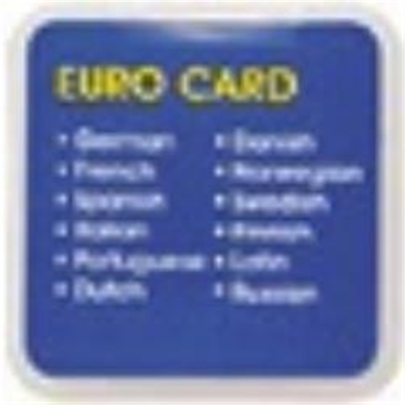 東江物産 GT-V5/GT-V4対応オプション言語カード ユーロ言語カード GLCEU12ﾕｰﾛｶｰﾄﾞ 1個（ご注文単位1個）【直送品】
