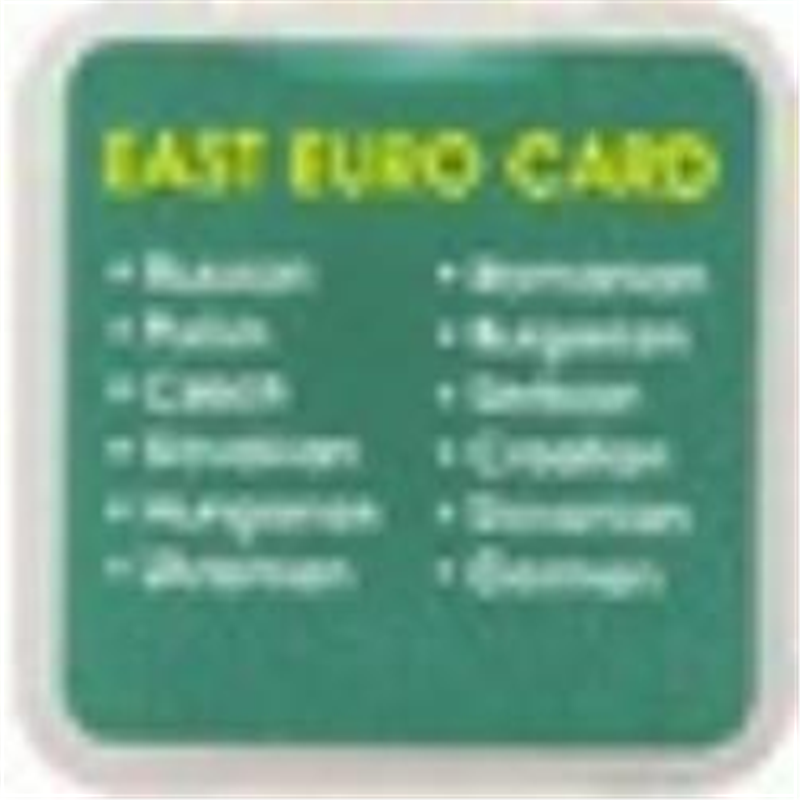 東江物産 GT-V5/GT-V4対応オプション言語カード 東ユーロ言語カード GLCEE12ﾋｶﾞｼﾕｰﾛｶｰﾄﾞ 1個（ご注文単位1個）【直送品】