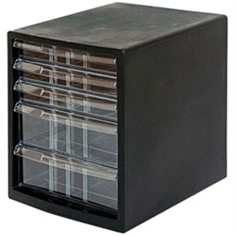 ナカバヤシ ナカバヤシ　A4レターケースSC5段 A4E-SC5B A4ESC5B 1個（ご注文単位1個）【直送品】