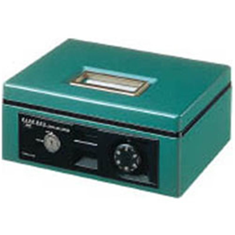 コクヨ 手提金庫 A5 CB-13G グリーン ［鍵式＋ダイヤル式］ CB13G 1個（ご注文単位1個）【直送品】