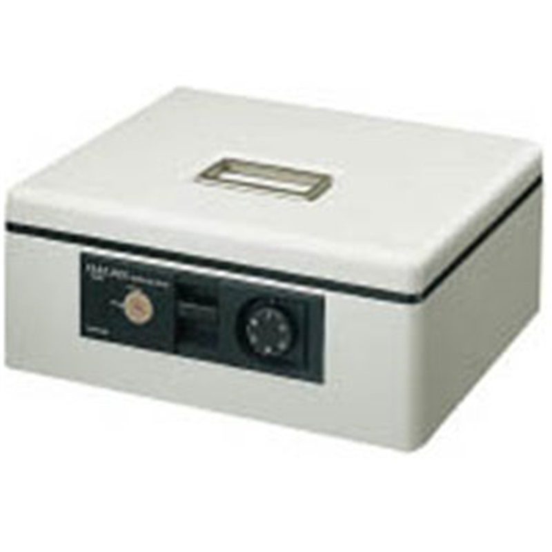 コクヨ 手提金庫 A4 CB-11M ライトグレー ［鍵式＋ダイヤル式］ CB11M 1個（ご注文単位1個）【直送品】