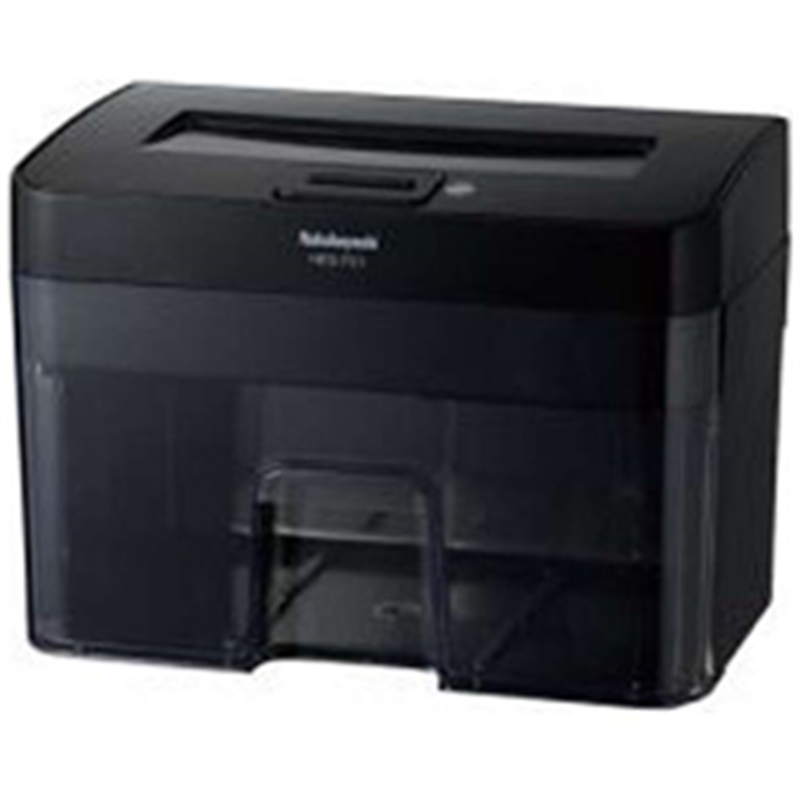 ナカバヤシ 電動シュレッダー HES-T01 ブラック ［マイクロカット /A5サイズ］ HEST01BK 1個（ご注文単位1個）【直送品】