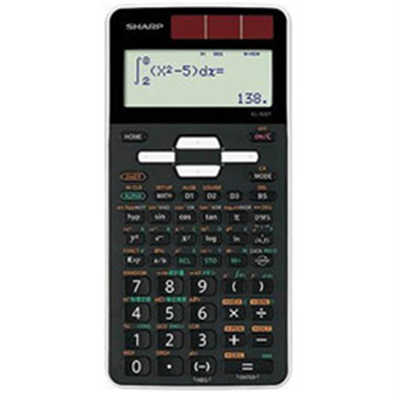 シャープ スタンダード関数電卓 ピタゴラス ホワイト EL-509T-WX ［10桁 /W税率非対応］ EL509T 1個（ご注文単位1個）【直送品】