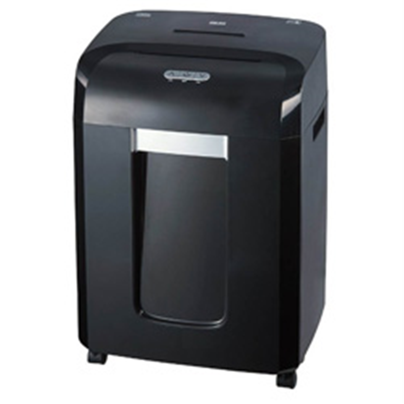 ナカバヤシ 電動シュレッダー  ブラック NSE-526 ［マイクロカット /A4サイズ /CDカット対応］ NSE526BK 1個（ご注文単位1個）【直送品】