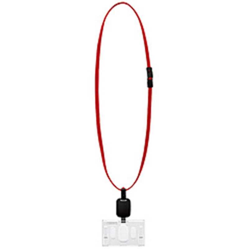 コクヨ 吊り下げ名札リール式 レッド ナフR280R 1個(ご注文単位1個)【直送品】