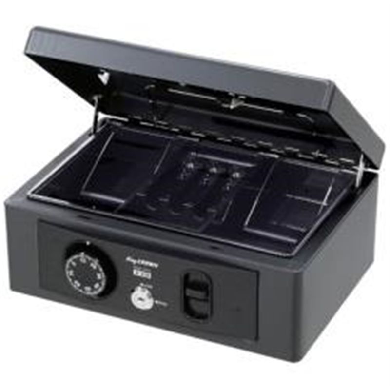 日本アイエスケイ 手提金庫 B5 H-31D ダークグレー ［鍵式＋ダイヤル式］ H31Dﾀﾞｰｸｸﾞﾚｰ 1個（ご注文単位1個）【直送品】