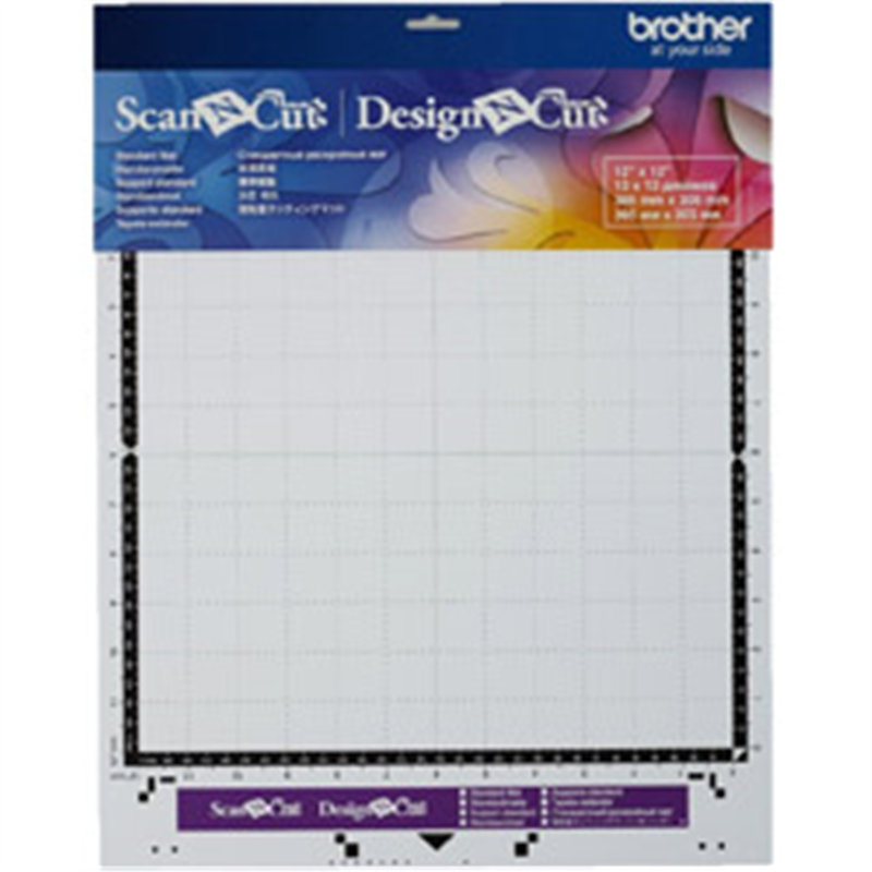 ブラザー ScanNCut「スキャンカット」　強粘着カッティングマット(12インチ)   CAMATSTD12 CAMATSTD12 1個（ご注文単位1個）【直送品】