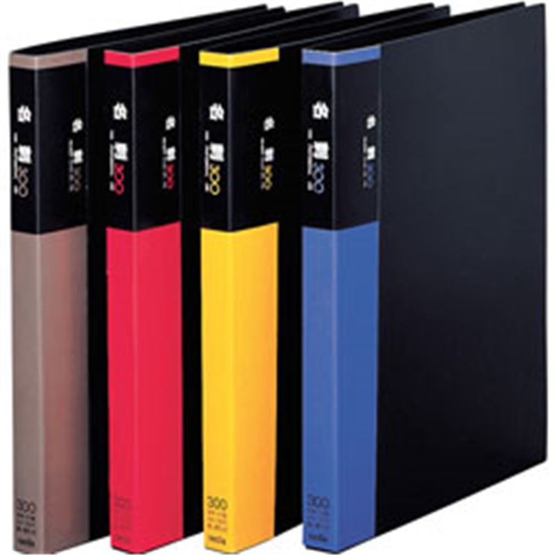 セキセイ 名刺ホルダー　A4-S　ヨコ入れ　300名用   XC-300Y-00 XC300Y 1個（ご注文単位1個）【直送品】