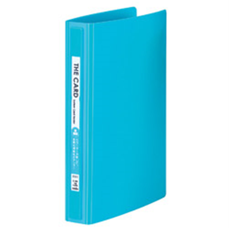 セキセイ ザ･カードシステムカードホルダー　差替式　名刺3段  ライトブルー C-180-11 C180 1個（ご注文単位1個）【直送品】