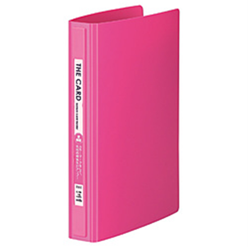 セキセイ ザ･カードシステムカードホルダー　差替式　名刺3段  ピンク C-180-21 C180 1個（ご注文単位1個）【直送品】