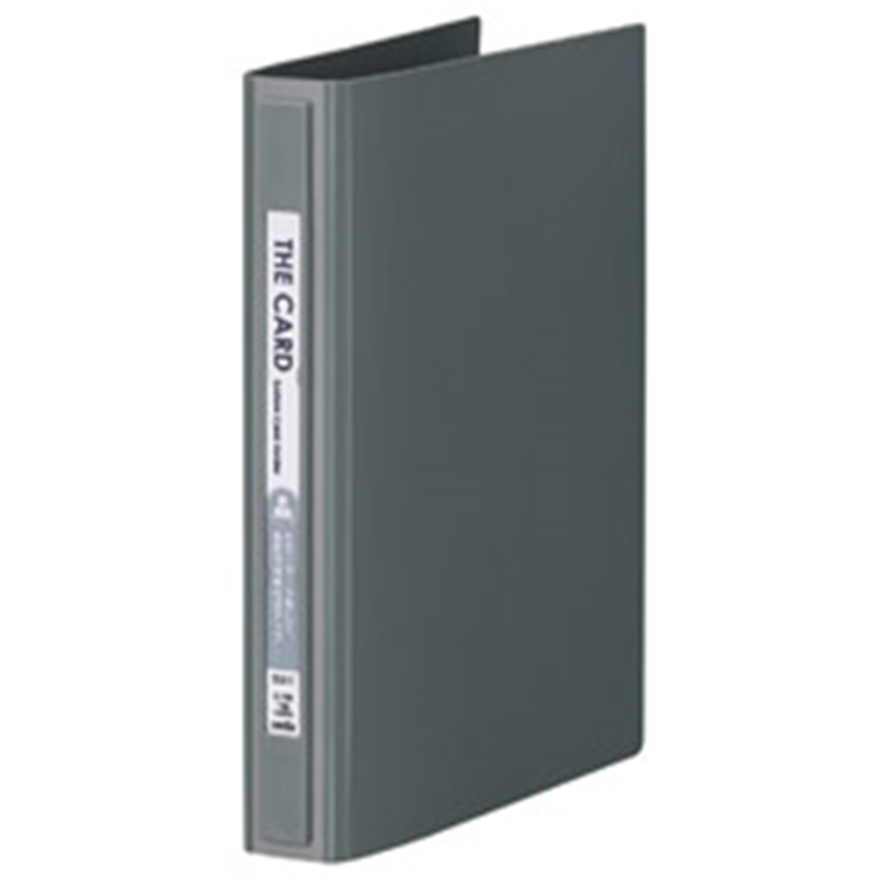 セキセイ ザ･カードシステムカードホルダー　差替式　名刺3段  グレー C-180-62 C180 1個（ご注文単位1個）【直送品】