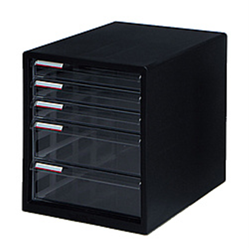 アステージ #446024 ファイレックス レターケース F5 黒 #446024 1個（ご注文単位1個）【直送品】