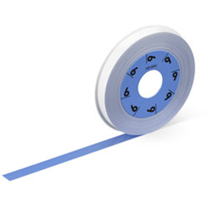 カシオ ラベルライターテープ XB6BU 青 XB6BU 1個（ご注文単位1個）【直送品】