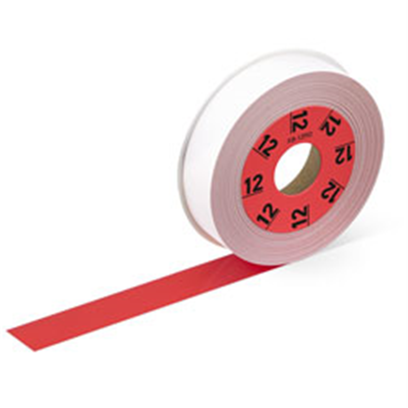 カシオ ラベルライターテープ XB12RD 赤 XB12RD 1個（ご注文単位1個）【直送品】