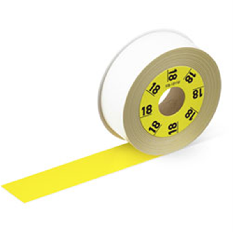 カシオ ラベルライターテープ XB18YW 黄 XB18YW 1個(ご注文単位1個)【直送品】