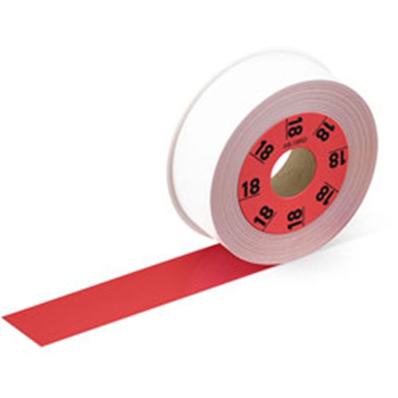 カシオ ラベルライターテープ XB18RD 赤 XB18RD 1個（ご注文単位1個）【直送品】