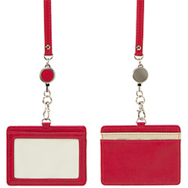 セキセイ BP-5703 リール付き IDカードホルダー  ローズ BP5703 1個（ご注文単位1個）【直送品】