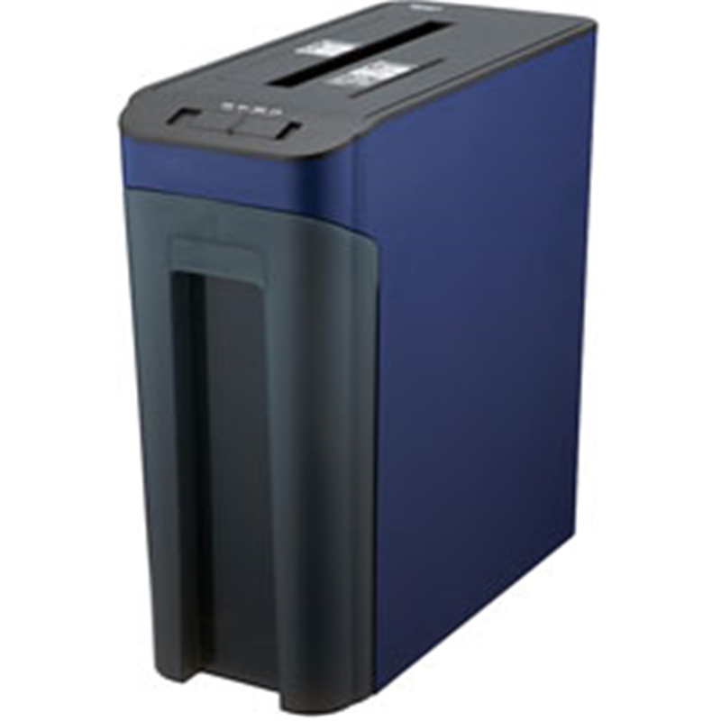 ナカバヤシ 電動シュレッダー  ネイビー NSE-703NV ［マイクロカット /A4サイズ /CDカット対応］ NSE703NV 1個（ご注文単位1個）【直送品】