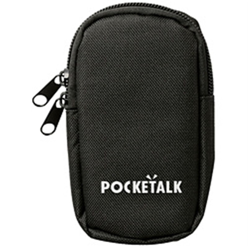 ソースネクスト POCKETALK  ポケトーク 専用ポーチ PT-PBK ブラック PTPBK 1個（ご注文単位1個）【直送品】