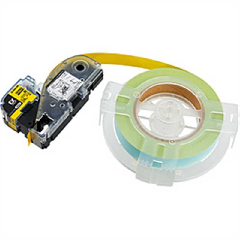 キングジム テプラPROテ-プ　EX詰替カラ-ラベル  パステル黄 SC24YEXR 1個（ご注文単位1個）【直送品】