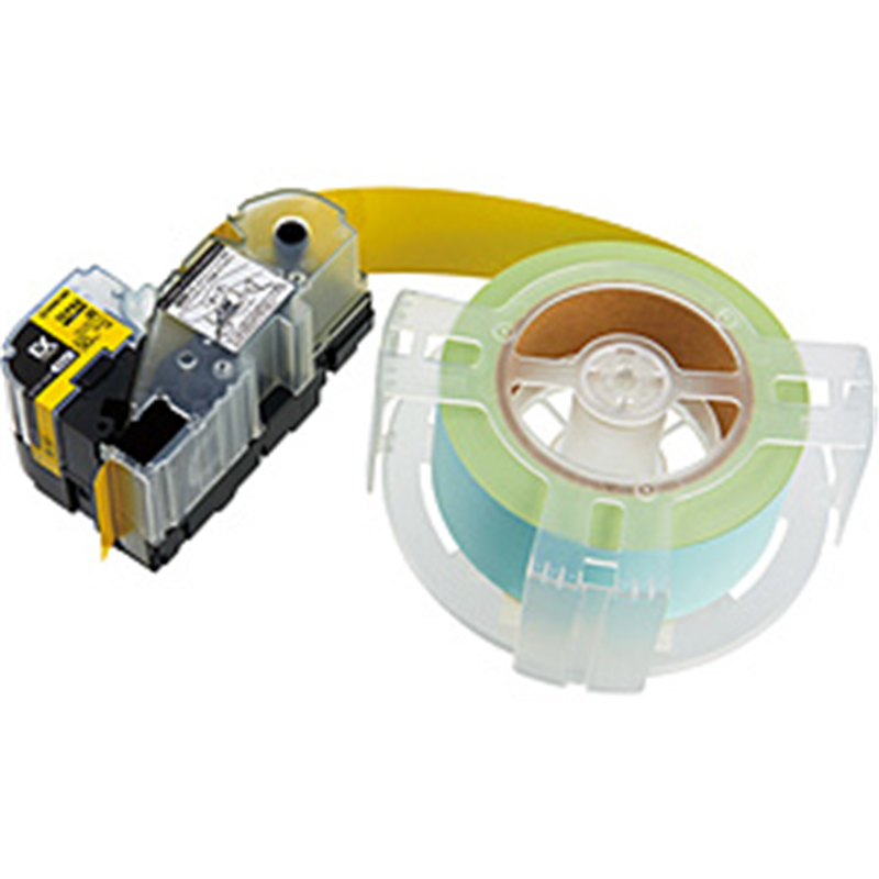 キングジム テプラPROテ-プ　EX詰替カラ-ラベル  パステル黄 SC50YEXR 1個（ご注文単位1個）【直送品】