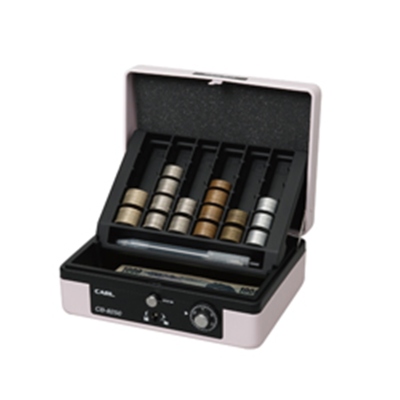 カール事務器 CB-8250-P キャッシュボックス　ピンク  ピンク CB8250P 1個（ご注文単位1個）【直送品】