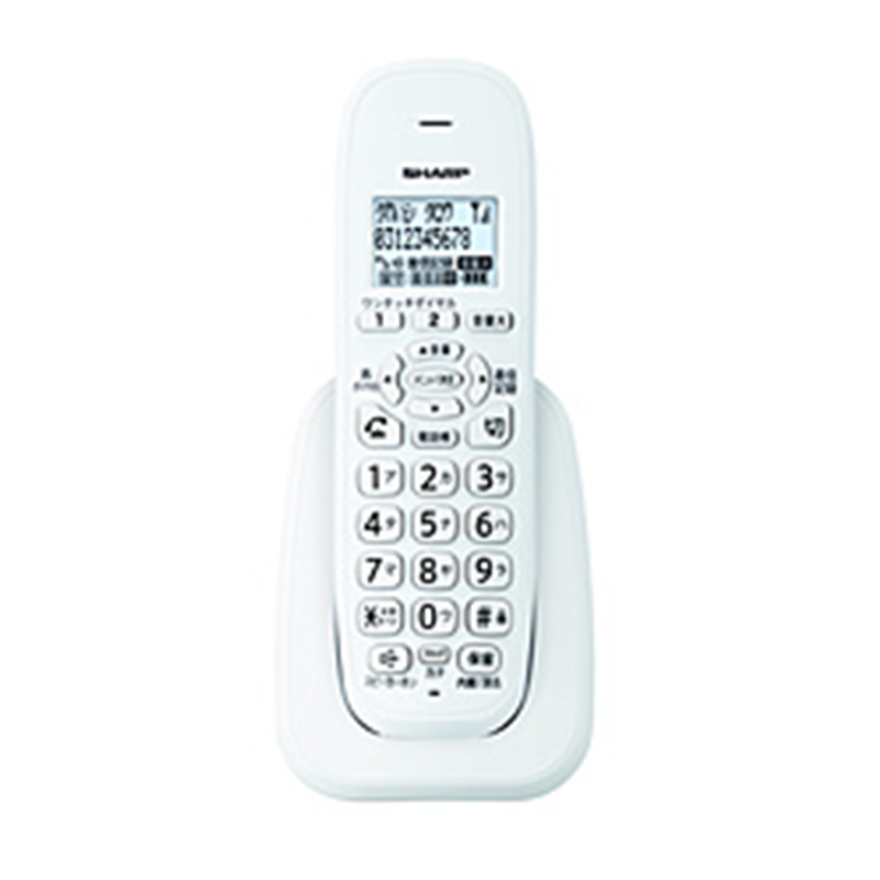 シャープ 増設子機   JD-KE110 ［コードレス］ JDKE110 1個（ご注文単位1個）【直送品】