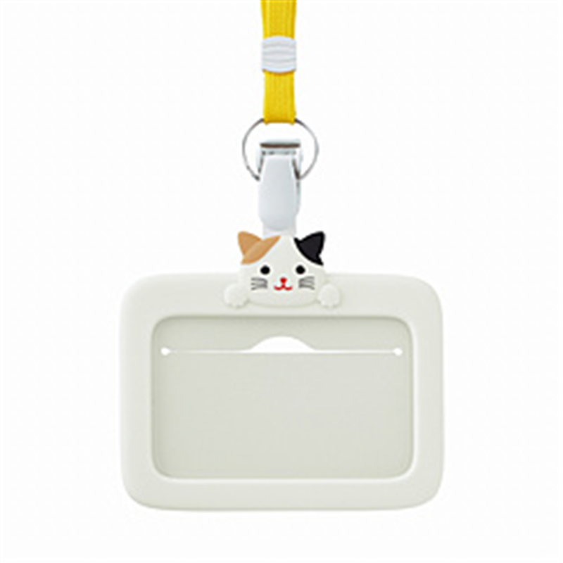 リヒトラブ IDカードホルダ- ミケネコ   A-7804-7 A78047 1個（ご注文単位1個）【直送品】