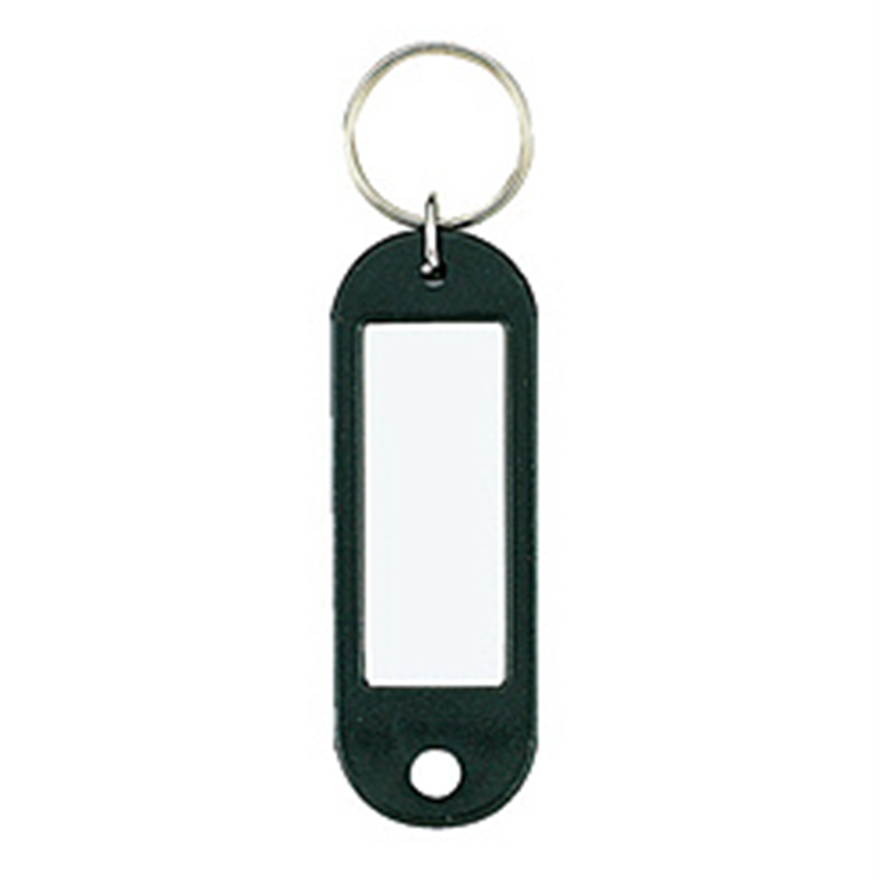 コクヨ キーホルダー型名札　片面表示用  ﾅﾌ-200D  黒 ﾅﾌ200D 1個（ご注文単位1個）【直送品】