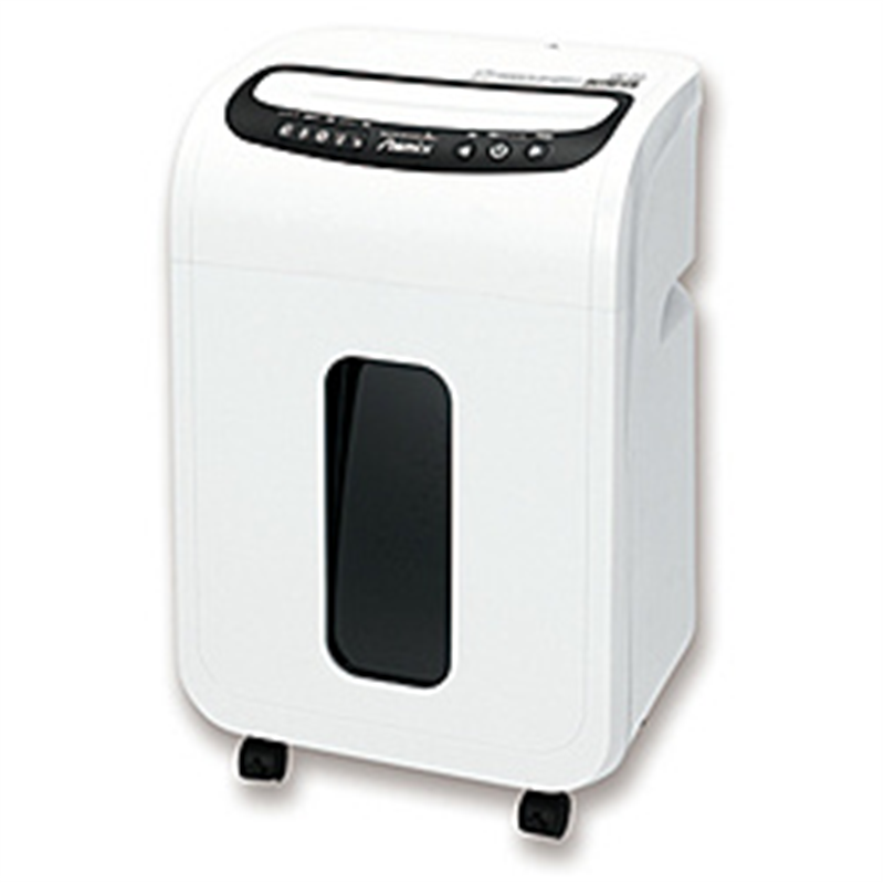 アスカ ダストボックスを照らす青色LED搭載シュレッダー    ［クロスカット /A4サイズ］ S77 1個（ご注文単位1個）【直送品】