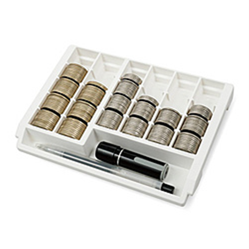 カール事務器 CX-2000-W コインカウンター 100/500円専用 CX2000W 1個(ご注文単位1個)【直送品】