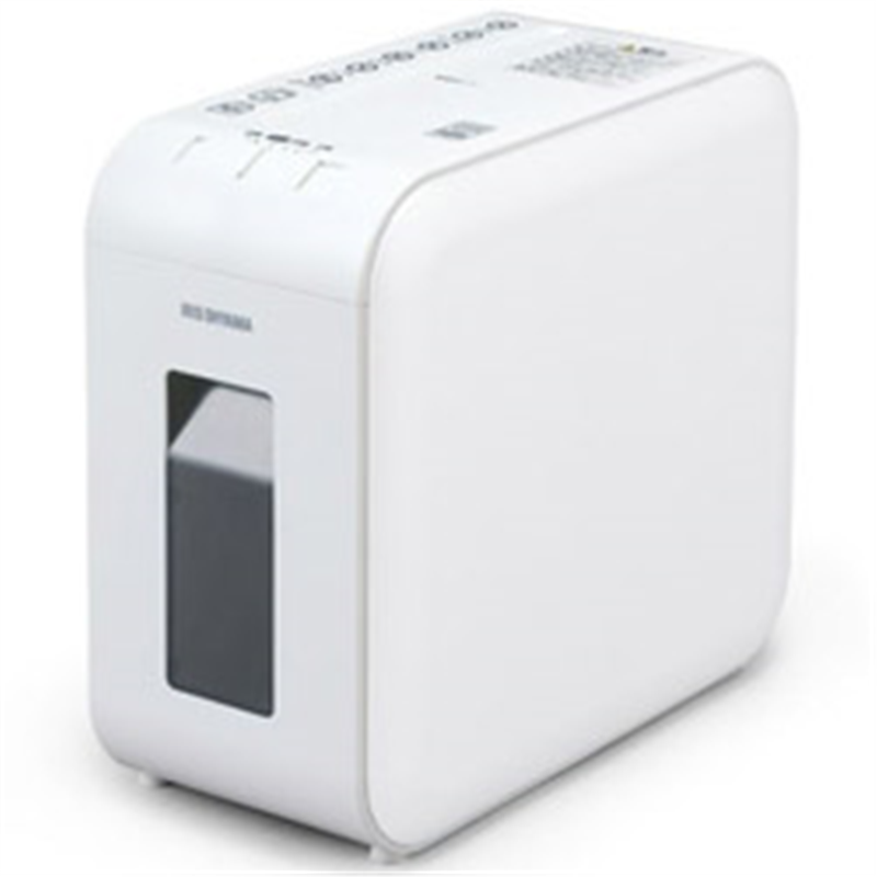 アイリスオーヤマ パーソナルシュレッダー  ホワイト P4HS75M-W ［マイクロクロスカット /A4サイズ］ P4HS75MW 1個（ご注文単位1個）【直送品】