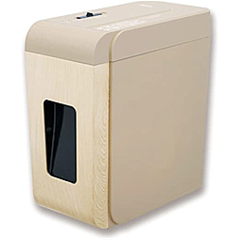 アスカ 超静音約48dBナチュラルテイストの木目調シュレッダー    ［クロスカット /A4サイズ］ SZK02WD 1個（ご注文単位1個）【直送品】