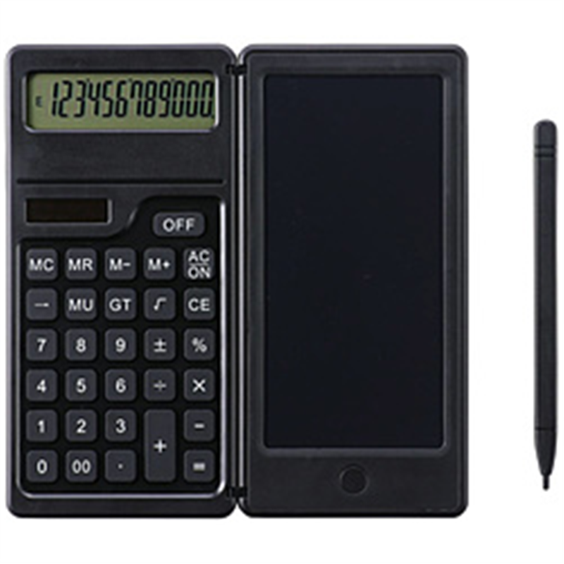 アーテック 5733 ソーラー電卓付き電子メモパッド 5733 1個(ご注文単位1個)【直送品】