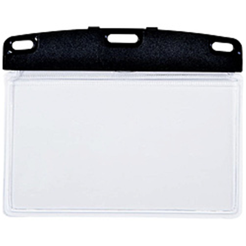 オープン工業 名札ケース　1枚　黒 NX100PBK 1個（ご注文単位1個）【直送品】