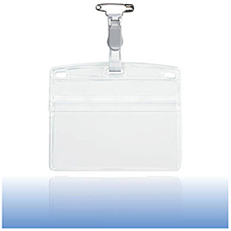 オープン工業 タッグ名札 プラクリップ ソフトヨコ特大 1枚 NT3PGY 1個（ご注文単位1個）【直送品】