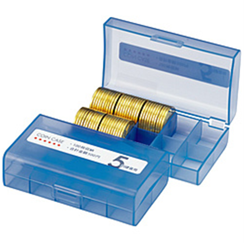 オープン工業 コインケース (100枚収納) 5円用 MA5W 1個（ご注文単位1個）【直送品】