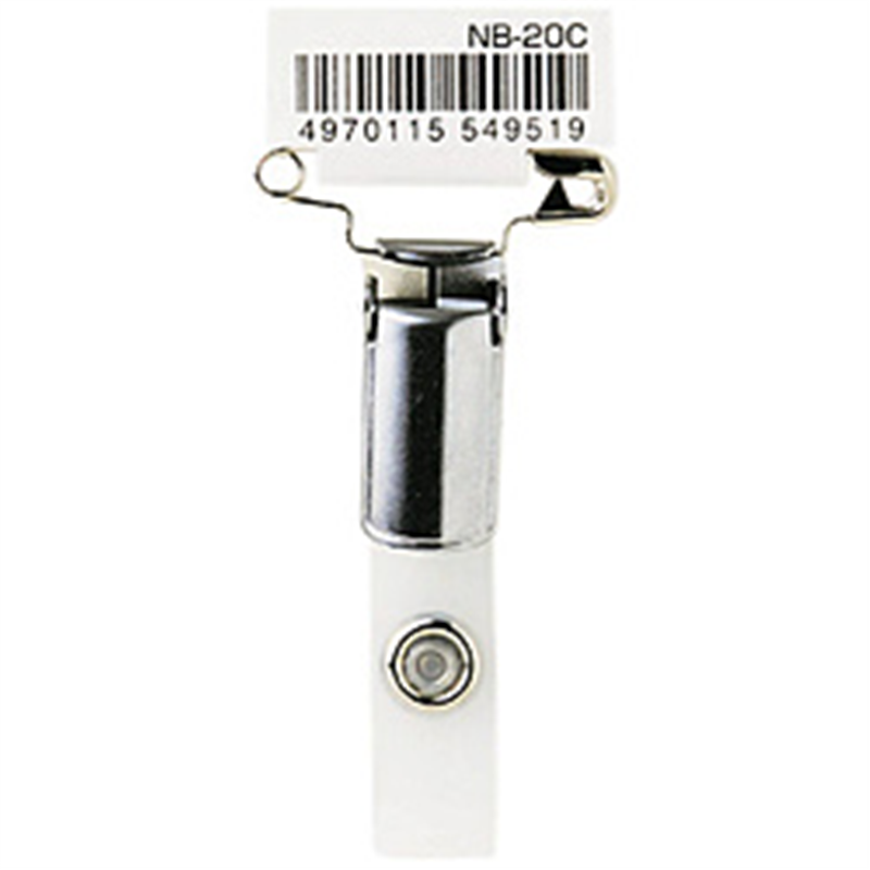 オープン工業 名札用クリップ　金属製　JAN付 NB20C 1個（ご注文単位1個）【直送品】