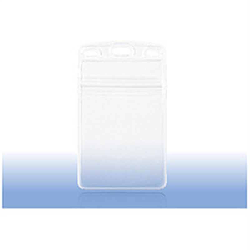 オープン工業 名札用ケースタテ名刺チャック付き10枚 NX109 1個（ご注文単位1個）【直送品】