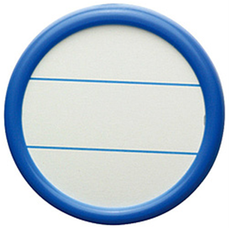 ソニック 丸型名札 大 両用  青 NF-15-B NF-15-B 1個（ご注文単位1個）【直送品】