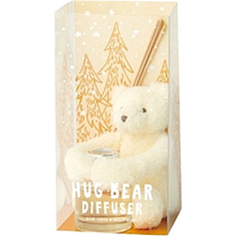 カメヤマ　Kameyama ハグベアディフューザー ホワイト PE3330520W 1個（ご注文単位1個）【直送品】