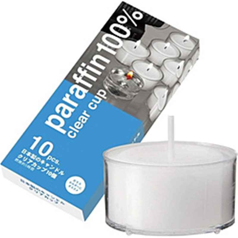 カメヤマ Kameyama 日本製のキャンドルクリアカップ 10個 S83505510 1個(ご注文単位1個)【直送品】