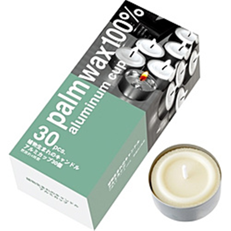 カメヤマ　Kameyama 植物生まれのキャンドルアルミカップ 30個 BA7180030 1個（ご注文単位1個）【直送品】